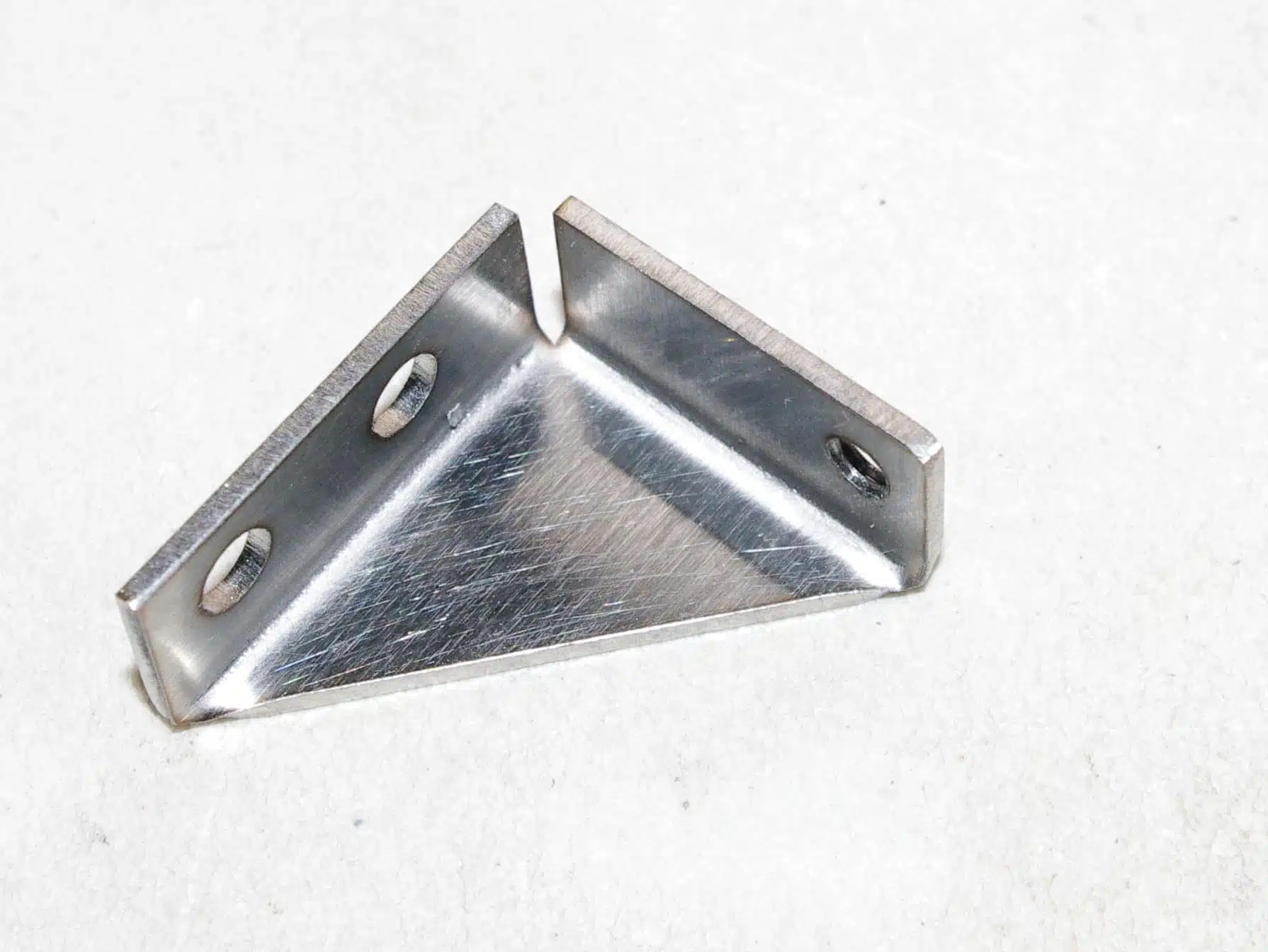 Photo of White Water – Small Triangle Bracket Ramp Support, by Mantis Pinball